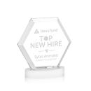 Santos on Alberton Base Fagan Polygon Crystal Trophy