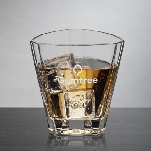Millwood On-The-Rocks - 10.5oz Custom Barware Glasses - Whisky Glasses - Millwood On-The-Rocks - 10.5oz