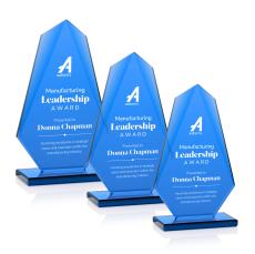 Winstead Peaks Crystal Trophy - Crystal Trophies