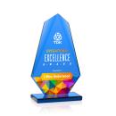 Winstead Full Color Peaks Crystal Trophy