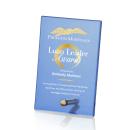 Nieves Blue Full Color Gold Rectangle Glass Trophy