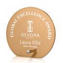 Nieves Russet Silver Circle Glass Trophy