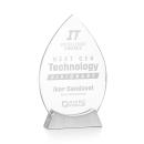 Newham Tear Drop Crystal Trophy