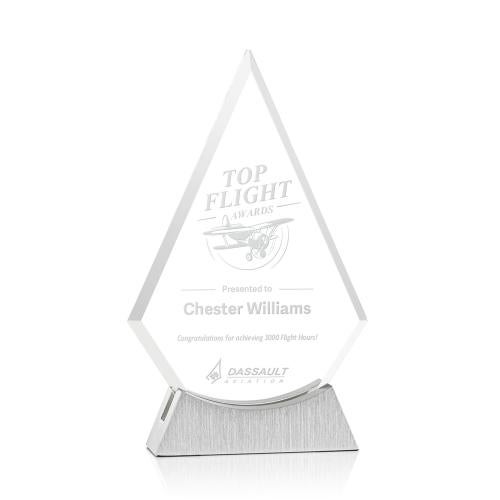 Awards and Plaques - Crystal Trophies - Wroxton Crystal Trophy