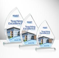 Gordon Full Color Unique Crystal Trophy - Crystal Trophies