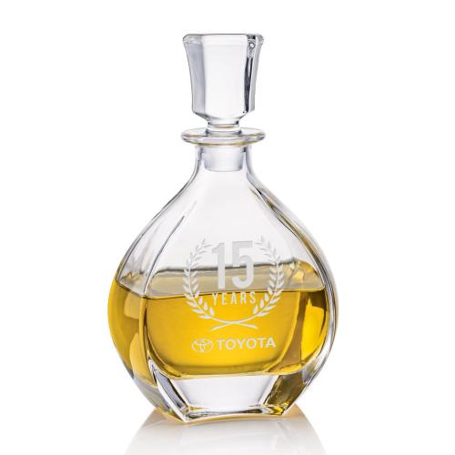 Custom Barware Glasses - Decanters - Oakville Decanter