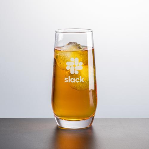 Custom Barware Glasses - Cocktail Glasses - Sturgis Hiball/Cooler - Deep Etch