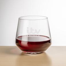 Sturgis Stemless Wine - Deep Etch - Wine Glasses