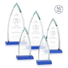 Valdes Blue Peaks Crystal Trophy - Crystal Trophies
