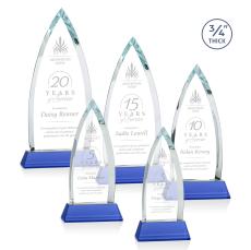 Valdes on Helton Blue Peaks Crystal Trophy - Crystal Trophies