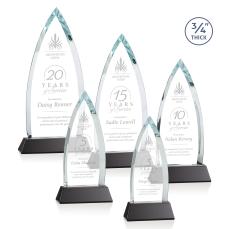 Valdes on Helton Black Peaks Crystal Trophy - Crystal Trophies