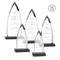 Valdes Black Crystal Trophy - Crystal Trophies
