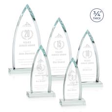Valdes Clear Peaks Crystal Trophy - Crystal Trophies