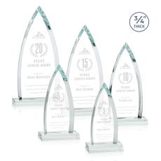 Valdes Starfire Peaks Crystal Trophy - Crystal Trophies