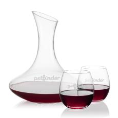 Compton Carafe & Oleary Stemless Wine - Carafes