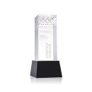 Velson on Base Black Towers Crystal Trophy