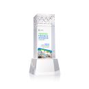 Velson Full Color on Base Clear Towers Crystal Trophy