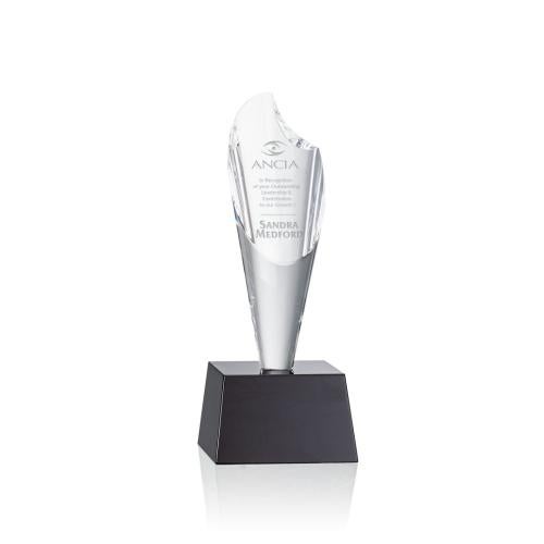 Awards and Plaques - Crystal Trophies - Beyer Torch - Black