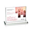 Roach Full Color Starfire (Horiz) Rectangle Crystal Trophy