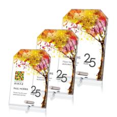 Manning Clipped Rectangle  Full ColorAward - Crystal Trophies