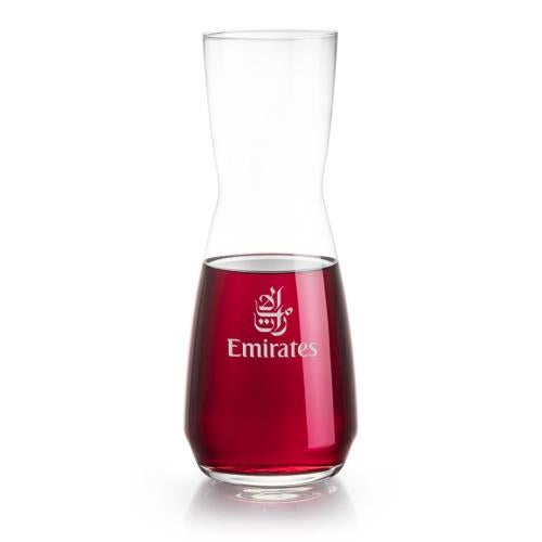 Custom Barware Glasses - Carafes - Mason Wine Carafe - 25oz