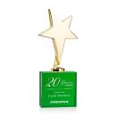 Spicer Gold Star on Woodlawn Base - Green