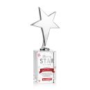 Spicer Chrome Star Full Color Metal Gibbons Base-Clear Trophy