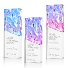 Ophelia Clear Rectangle Crystal Trophy - Crystal Trophies