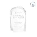 Donvale Clear Polygon Crystal Trophy