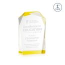 Donvale Gold Polygon Crystal Trophy
