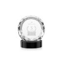 Milton on Alberton Base Black Circle Crystal Trophy