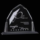 Crespo Pewter Peaks Crystal Trophy
