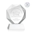 Gregory on Helton Base Fagan Polygon Crystal Trophy