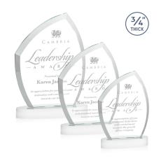 Wilco on Alberton Base Fagan Unique Crystal Trophy - Crystal Trophies