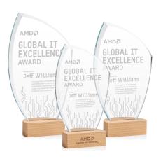 Clarence Peaks Crystal Trophy - Crystal Trophies