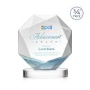 Gregory Full Color on Alberton Base Starfire Polygon Crystal Trophy