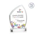 Wilco Full Color on Alberton Base Clear Unique Crystal Trophy