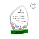 Wilco Full Color on Alberton Base Green Peaks Crystal Trophy