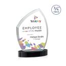 Wilco Full Color on Alberton Base Black Unique Crystal Trophy