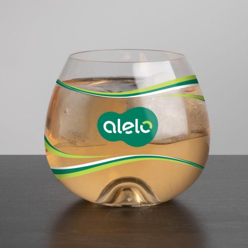 Custom Barware Glasses - Whisky Glasses - Lambert DOF - 15oz - Full Color