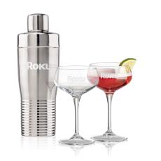 Genoa Shaker & Grady Cocktail Set - Cocktail Glasses