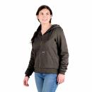 Berne Heritage Grid Fleece-Lined Zip Sweatshirt - Women's - Apparel Digital Transfer
