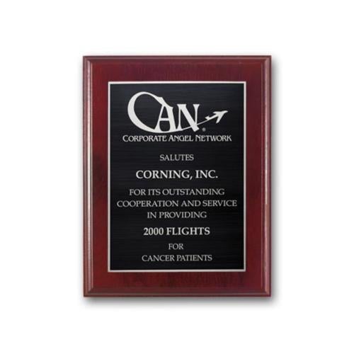 Awards and Plaques - Wall Plaque Awards - Etch/Antiqued Plaque - Belcher