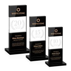 Berry Black Crystal Trophy - Crystal Trophies