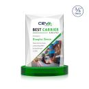Cassidy Full Color on Alberton Base Green Rectangle Crystal Trophy