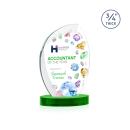 Oakes Full Color on Alberton Base Green Flame Crystal Trophy