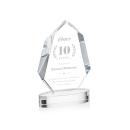 Thomson on Alberton Base Clear Polygon Crystal Trophy