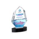 Thomson Full Color on Alberton Base Black Crystal Trophy