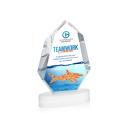 Thomson Full Color on Alberton Base Fagan Polygon Crystal Trophy