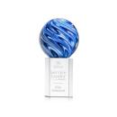 Neptune Globe on Yoder Base Glass Trophy